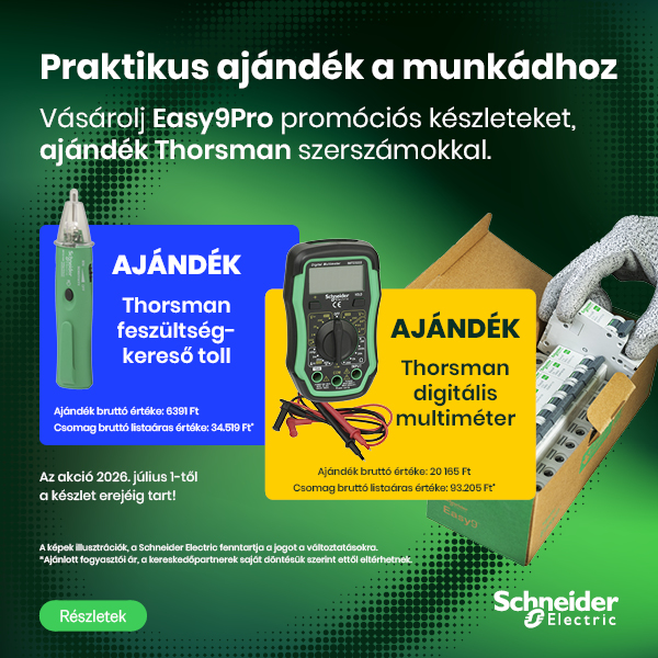 SCHNEIDER ELECTRIC - EASY9 PRO Akció