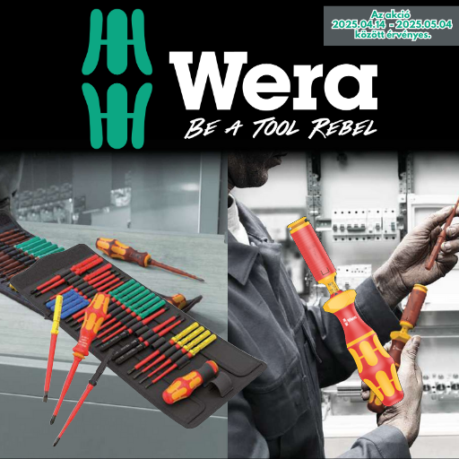 Wera - Kraftform VDE akció